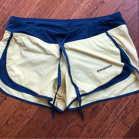 Patagonia Yellow Shorts - Picture 1 of 4